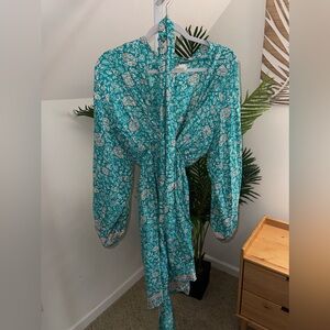 Natalie Martin‎ mini sash dress amalfi sea small